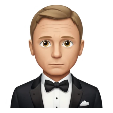 James Bond daniel craig sticker