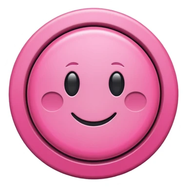 pink press button sticker