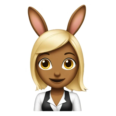 Playboy Bunny is a media personality. sticker