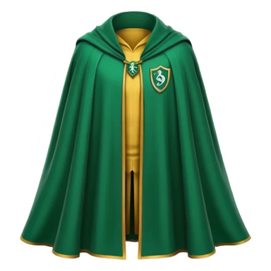 Quidditch cape slytherin sticker