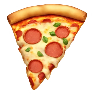 A delicious pizza emoji sticker