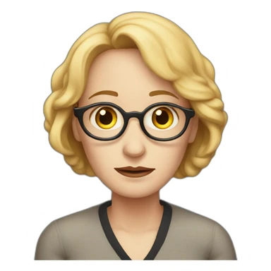 writer Joan Rowling sad sticker