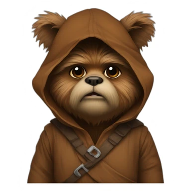 Ewok sticker