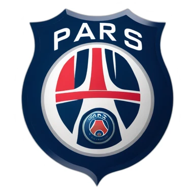 Logo of the club PSG sticker