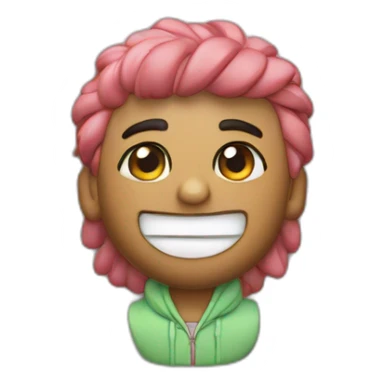 Drake barette multicolor sticker