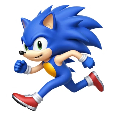Sonic the hedgehog sticker