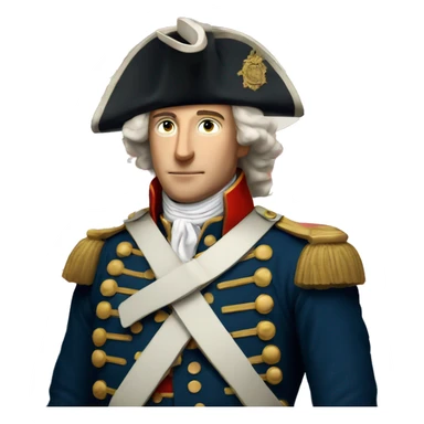 british solider 1700s revolutionary war sticker
