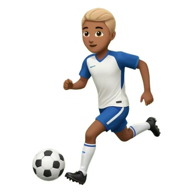 Lamine Yamal playing soccer sticker