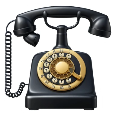 oldschool phone sticker