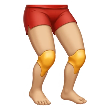 Knee pain ( Just Knee) sticker