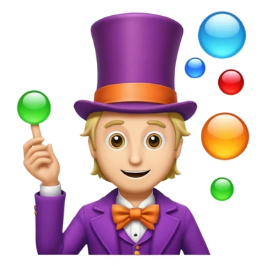 Wonka factory sticker