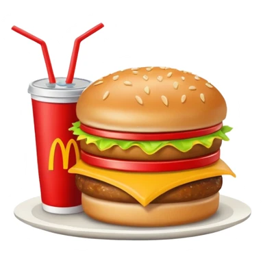 McDonald’s meal  sticker