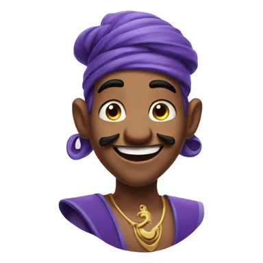 Genie from aladdin sticker