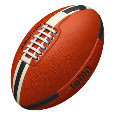 red football ball  sticker