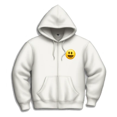 White Stussy hoodie  sticker
