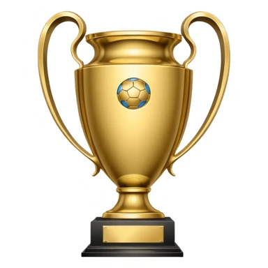 champions league throphy sticker