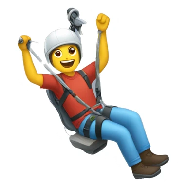 Zipline sticker