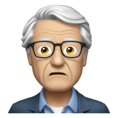 jean-marie-lepen-angry sticker