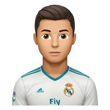 Cr7 en el real Madrid sticker