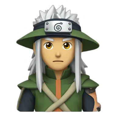 Jiraya érmite naruto sticker