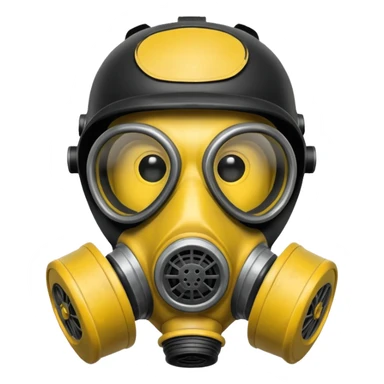 gas mask sticker