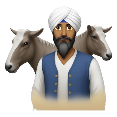 Sikh with Brahman sticker