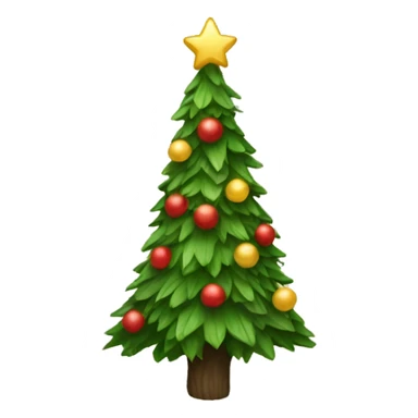 Yule tree sticker
