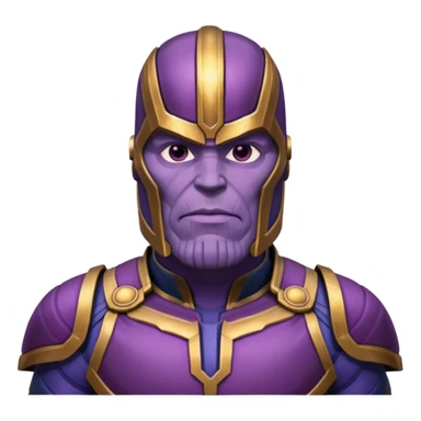 thanos vingadores sticker
