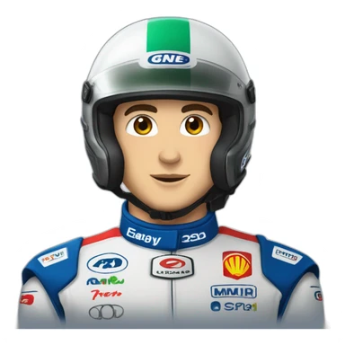 Leclerc gagne une course sticker