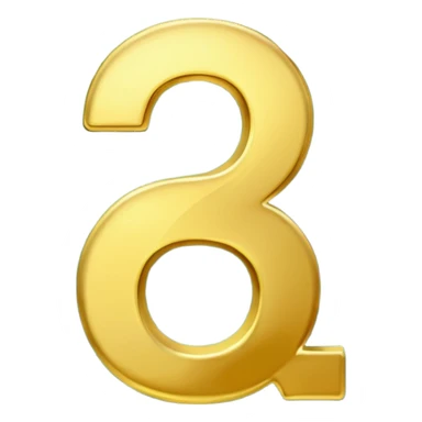 number 6 in golden and green shadows sticker