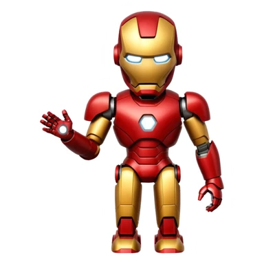 iron man fake sticker