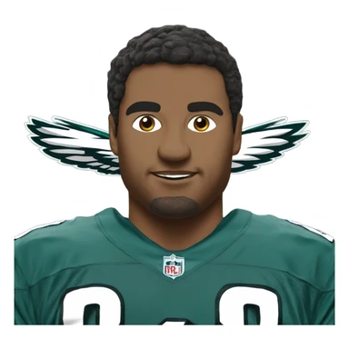 Swoop Philadelphia eagles sticker