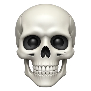 Gojo skeleton sticker