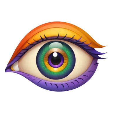  eyes spin multicolore 👁️+🌀+🟣🟢🟠🔵🔴🟡 sticker