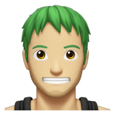 one piece zoro sticker