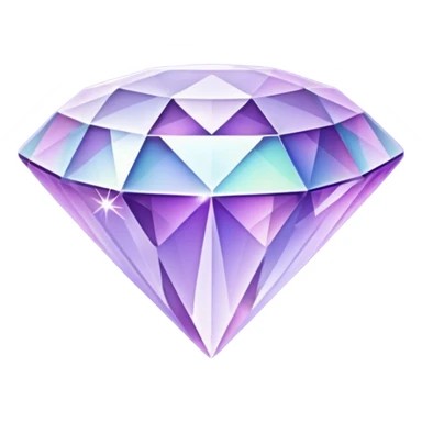 glitter purple crystal diamond sticker