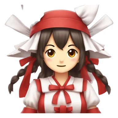 Reimu Hakurei From Touhou sticker