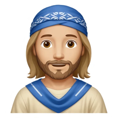 Jesus Christ as a Crip sticker