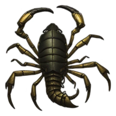 Scorpion mortal kombat sticker