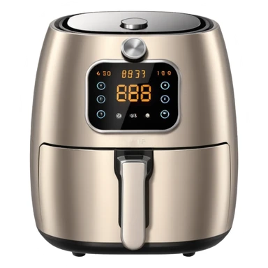 Air fryer Laughing historically sticker