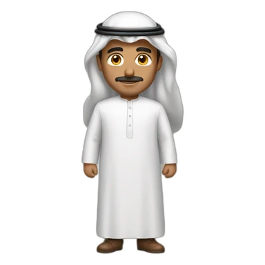 an very important man from Saudi arabia sticker