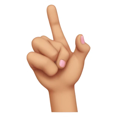 Pinky promise but thumbs lock  sticker