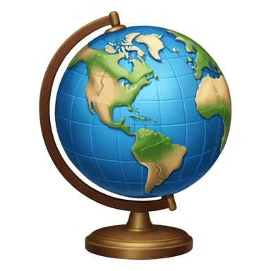 Earth Globe from Film Studios sticker