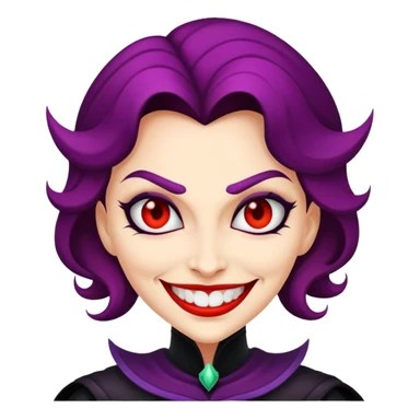 female villain sticker