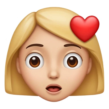 Emoji stunned in love with what the face sees sticker