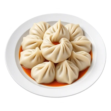 Georgian khinkali dumpling sticker