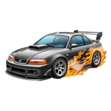Car drift sticker
