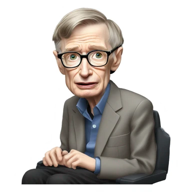  Stephen Hawking, sticker