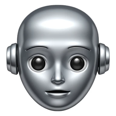 Generate a realistic emoji of artificial intelligence. It shoudnt be a face. sticker