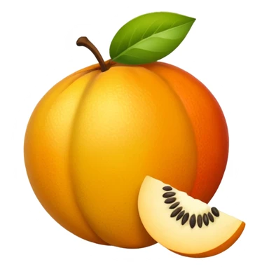 fruit pit sticker